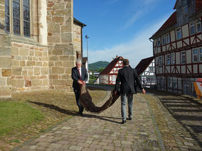 Vorbereitungen zu Fronleichnam